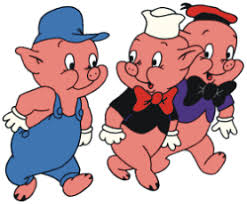 3 cerditos