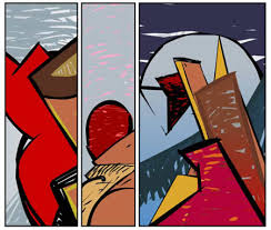 abstract comics