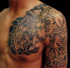 korean tiger tattoo