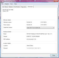 wlan card utility