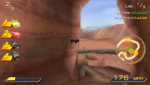 disney pixar cars psp