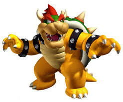 bowser and mario