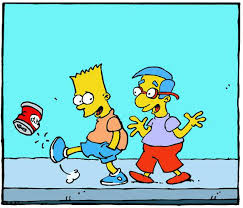 bart simpson comics