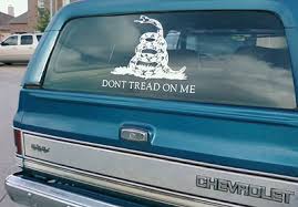 dont tread on me decals