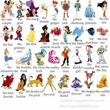 disney cartoons characters