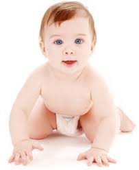 baby crawling