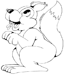 printable color fox