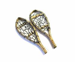 wood snowshoes