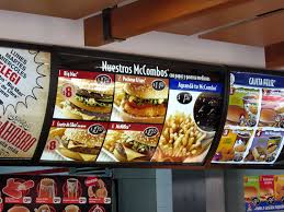 mcdonalds menu
