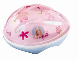 barbie bicycle helmet
