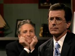 jon stewart and stephen colbert