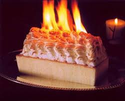 Baked Alaska � This flamb�