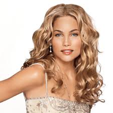 curly long hair