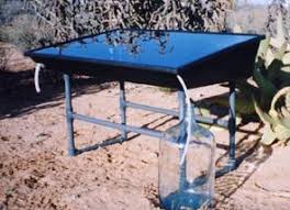 solar water distiller