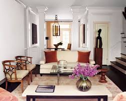 burnt orange sofa