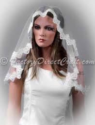 bridal mantilla