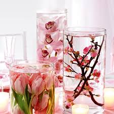 floating flower centerpiece