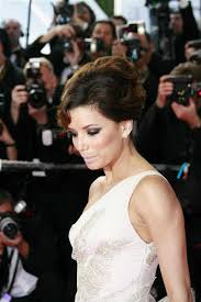 eva longoria updo hairstyle