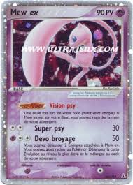 carte pokemon mew x