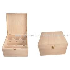 wooden wine cases