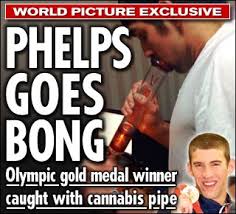 phelps smoking