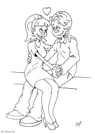 cute valentine coloring pictures
