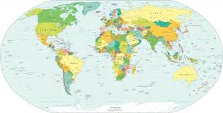 carte du monde 2008