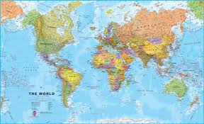 large world maps