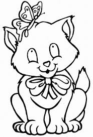 kitten coloring pages