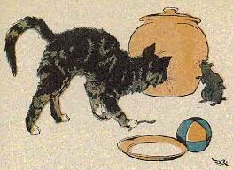 cat and the mouse