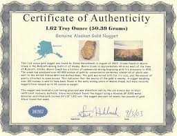 sample certificates