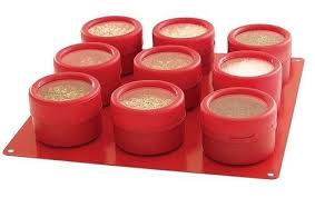 red storage containers