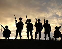standing soldiers