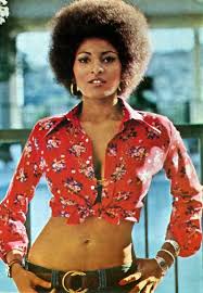 Pam Grier at Brians Drive-In