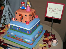 mario bros cake