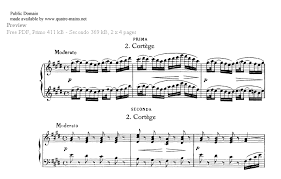 debussy score
