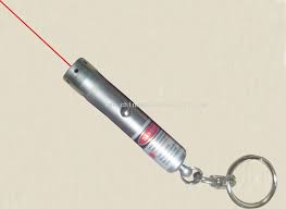 red laser light