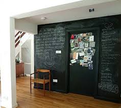 blackboard wall