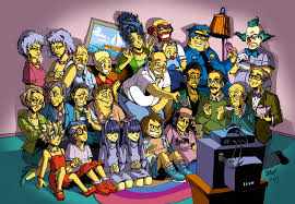 drawing simpsons