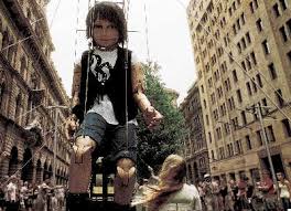 giant puppet girl