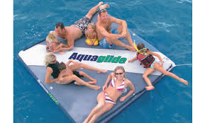 inflatable floating islands