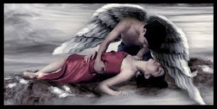 an angel kiss