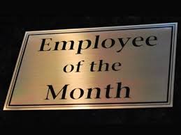 employee of the month sign
