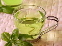 green tea leaves