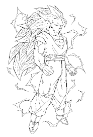 dibujos para pintar de dragon ball z