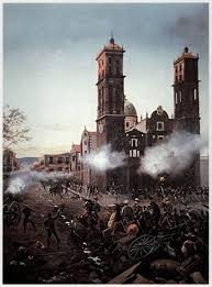 at the battle of Puebla,