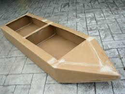 cardboard duct tape boat