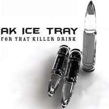 ak bullet ice cube tray