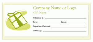 printable gift certificates