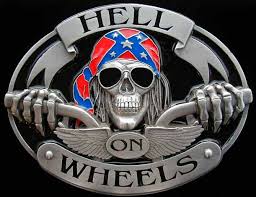 Large Hell On Wheels Colored